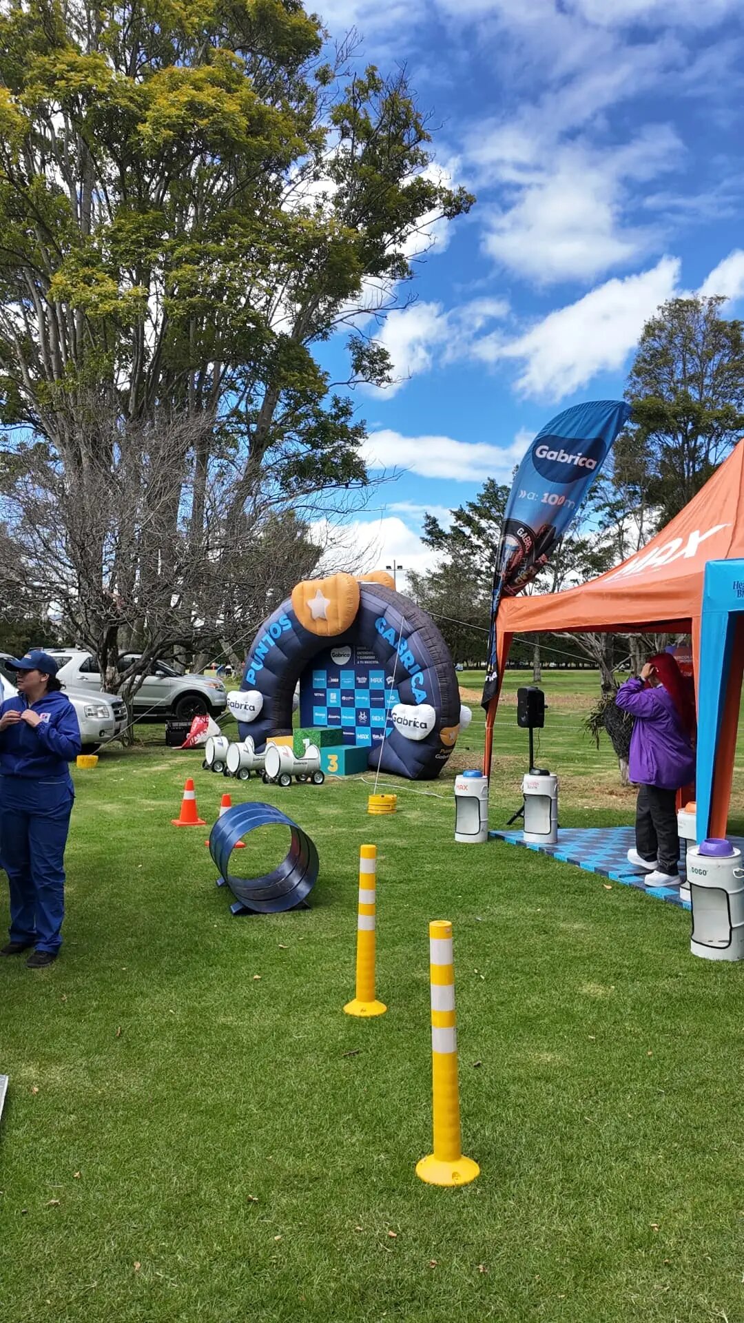 Circuito para mascotas al aire libre